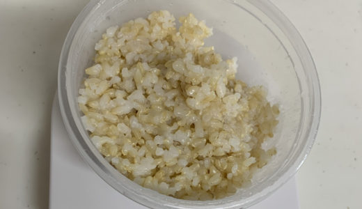玄米を食べたら血糖値(糖質吸収)はどうなるか？